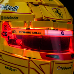LED-belysningssæt til LEGO® Editions Scuderia Ferrari HP Lewis Hamilton Hjelm 43022 (Elite Edition)