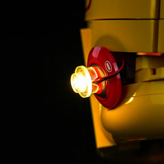 LED-belysningssæt til LEGO® Editions Scuderia Ferrari HP Lewis Hamilton Hjelm 43022 (Elite Edition)