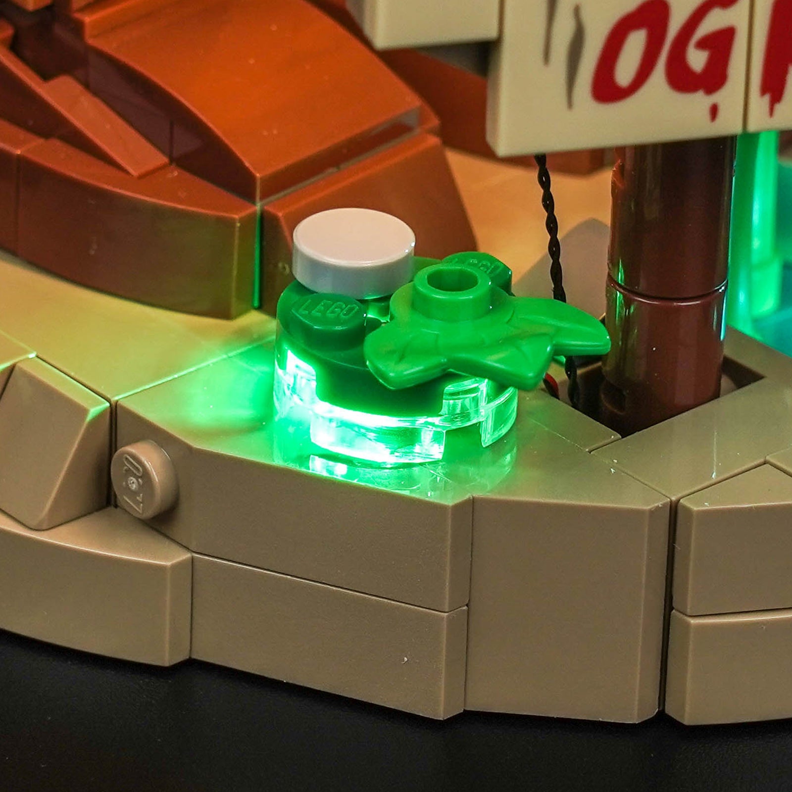 LED-Beleuchtungsset für LEGO® Shrek, Donkey & Puss in Boots 72423