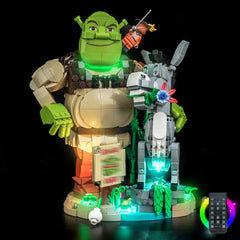 LED-Beleuchtungsset für LEGO® Shrek, Donkey & Puss in Boots 72423