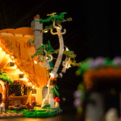 Kit di Illuminazione LED per LEGO® Disney La Casetta di Biancaneve e i Sette Nani 43242 – Versione con Telecomando