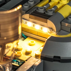 LED-belysningssæt til LEGO® Star Wars Anzellan Starship 75445 (Elite Edition)
