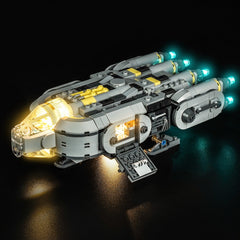 LED-belysningssæt til LEGO® Star Wars Anzellan Starship 75445 (Elite Edition)