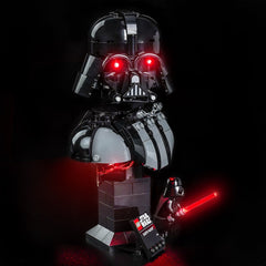 LED-belysningssæt til LEGO® Star Wars™ Darth Vader™ – 75439 (varmlys-version)