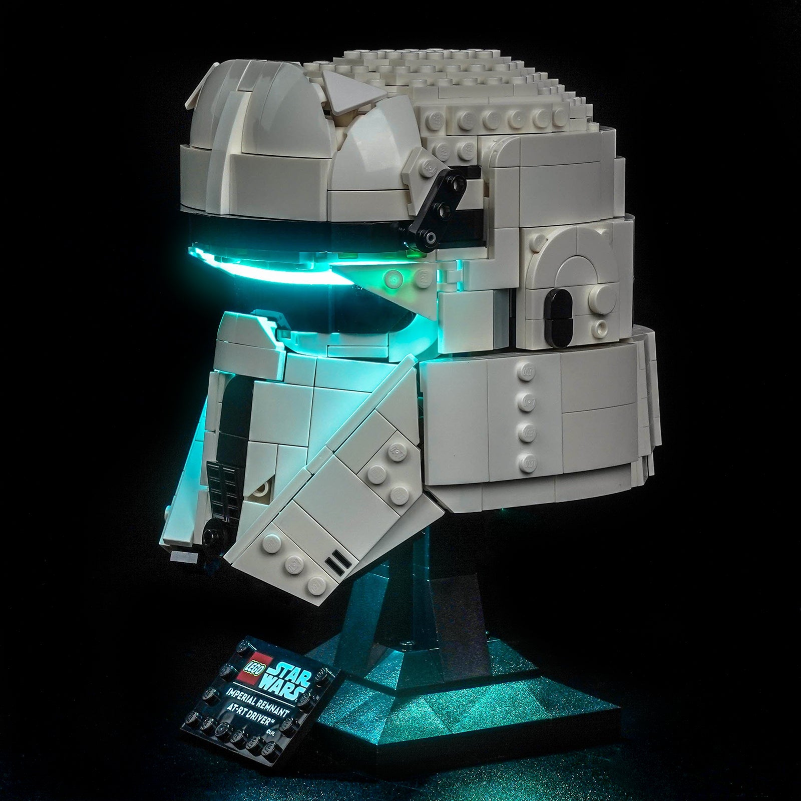 LED-Beleuchtungsset für LEGO® Star Wars Imperial Remnant AT-RT Driver™ Helmet 75458