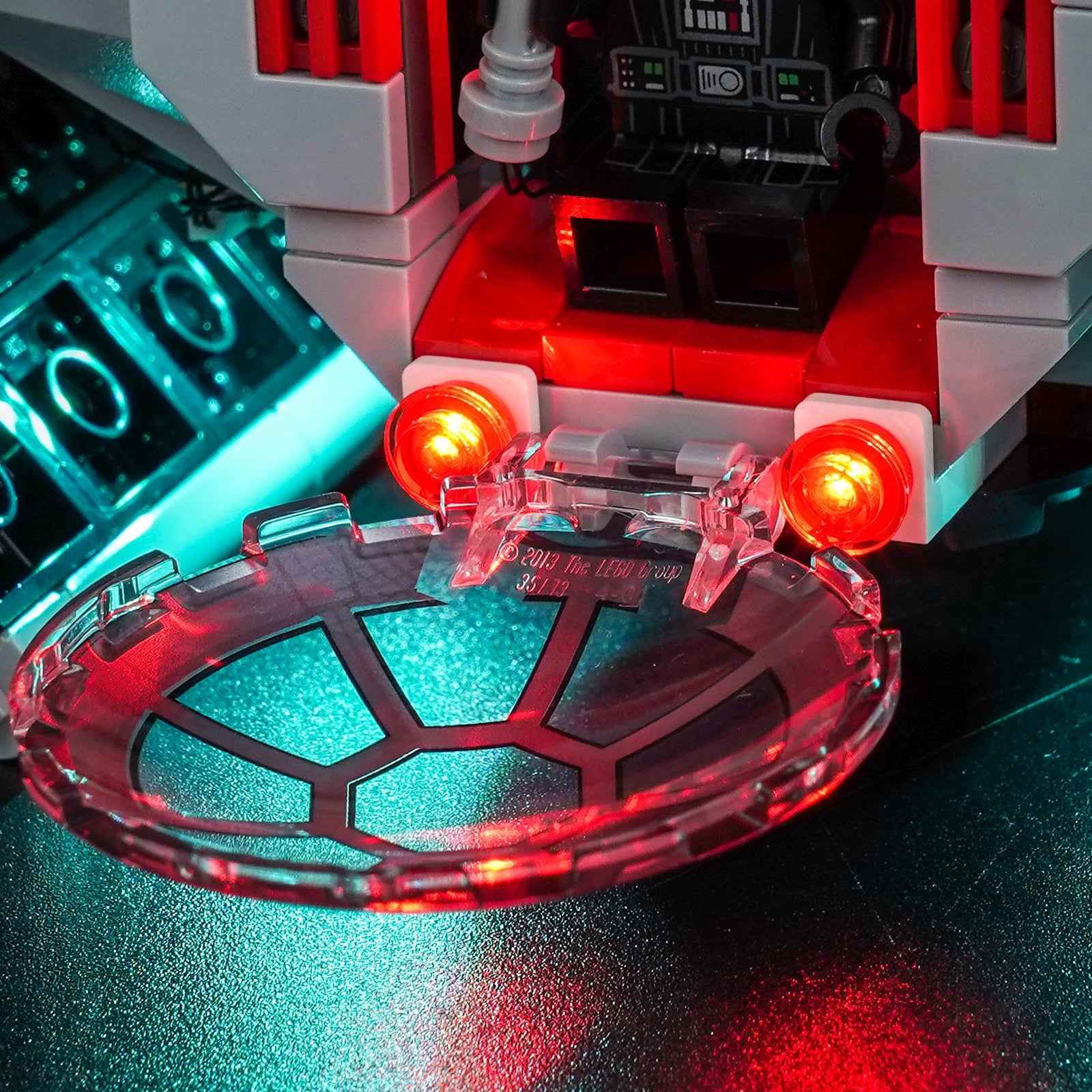 LED-belysningssæt til LEGO® Star Wars SMART Play™ Darth Vader's TIE Fighter™ 75421 (Elite Edition)