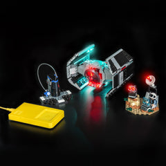 LED-belysningssæt til LEGO® Star Wars SMART Play™ Darth Vader's TIE Fighter™ 75421 (Elite Edition)