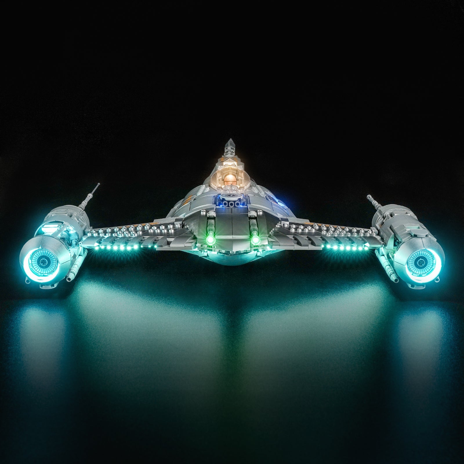 LED-belysningssæt til LEGO® Star Wars™ Mandalorianerens N-1 Starfighter – 75442 (ultimativ udgave)