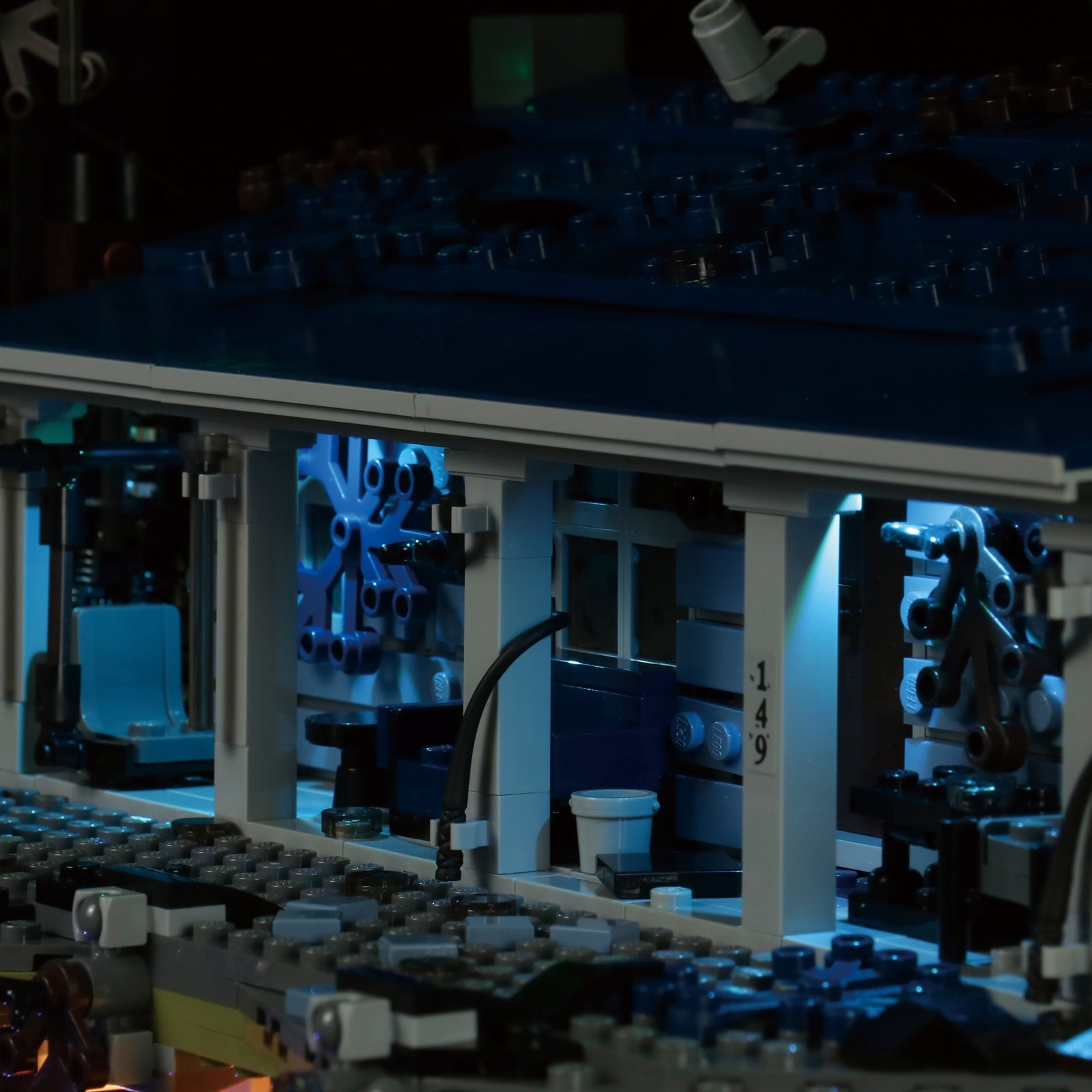 LED-Beleuchtungsset für LEGO® Stranger Things Das Upside Down 75810 Fernbedienungs-Version