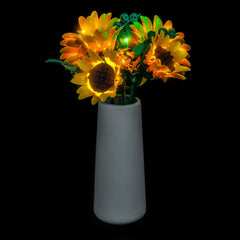 Set di Illuminazione LED per LEGO® Botanicals Bouquet di Girasoli – 11502 Versione con Telecomando