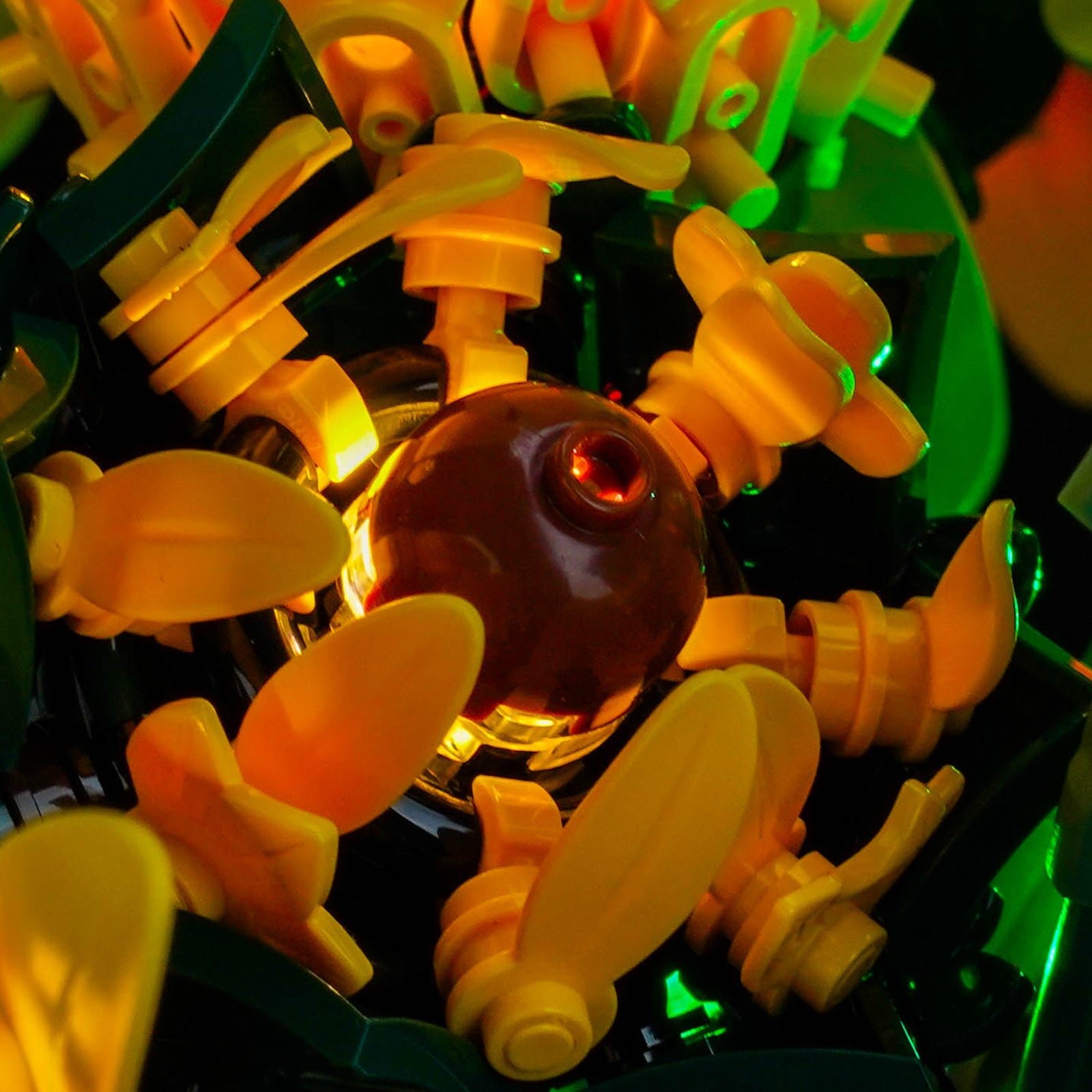 Set di Illuminazione LED per LEGO® Botanicals Bouquet di Girasoli – 11502 Versione con Telecomando