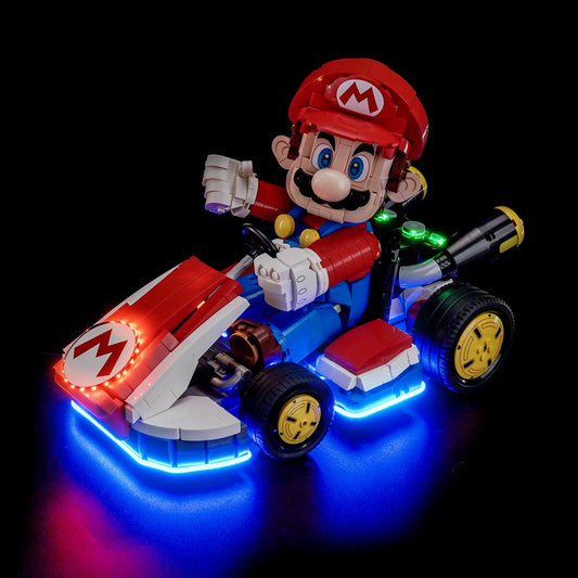LED-beleuchtungsset für LEGO® Super Mario Mario Kart™ - Mario & Standard Kart 72037