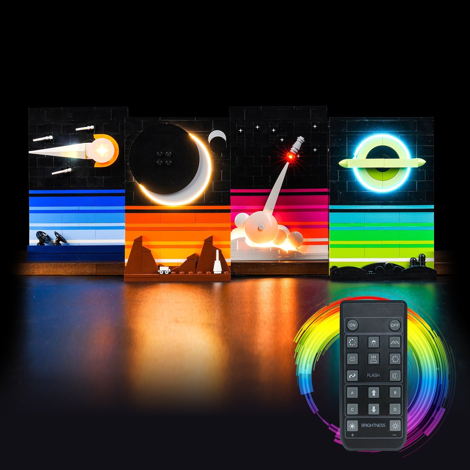 LED-beleuchtungsset für LEGO® Tales of the Space Age 21340