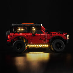 Juego de iluminación LED para LEGO® Technic Ford Bronco® SUV 42213 versión de control remoto