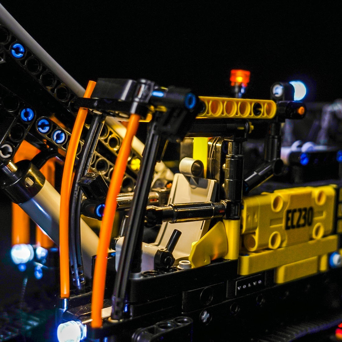 Juego de iluminación LED para camión Volvo FMX LEGO® Technic y excavadora eléctrica EC230 versión de control remoto 42175 