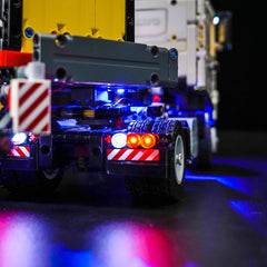 Juego de iluminación LED para camión Volvo FMX LEGO® Technic y excavadora eléctrica EC230 versión de control remoto 42175 