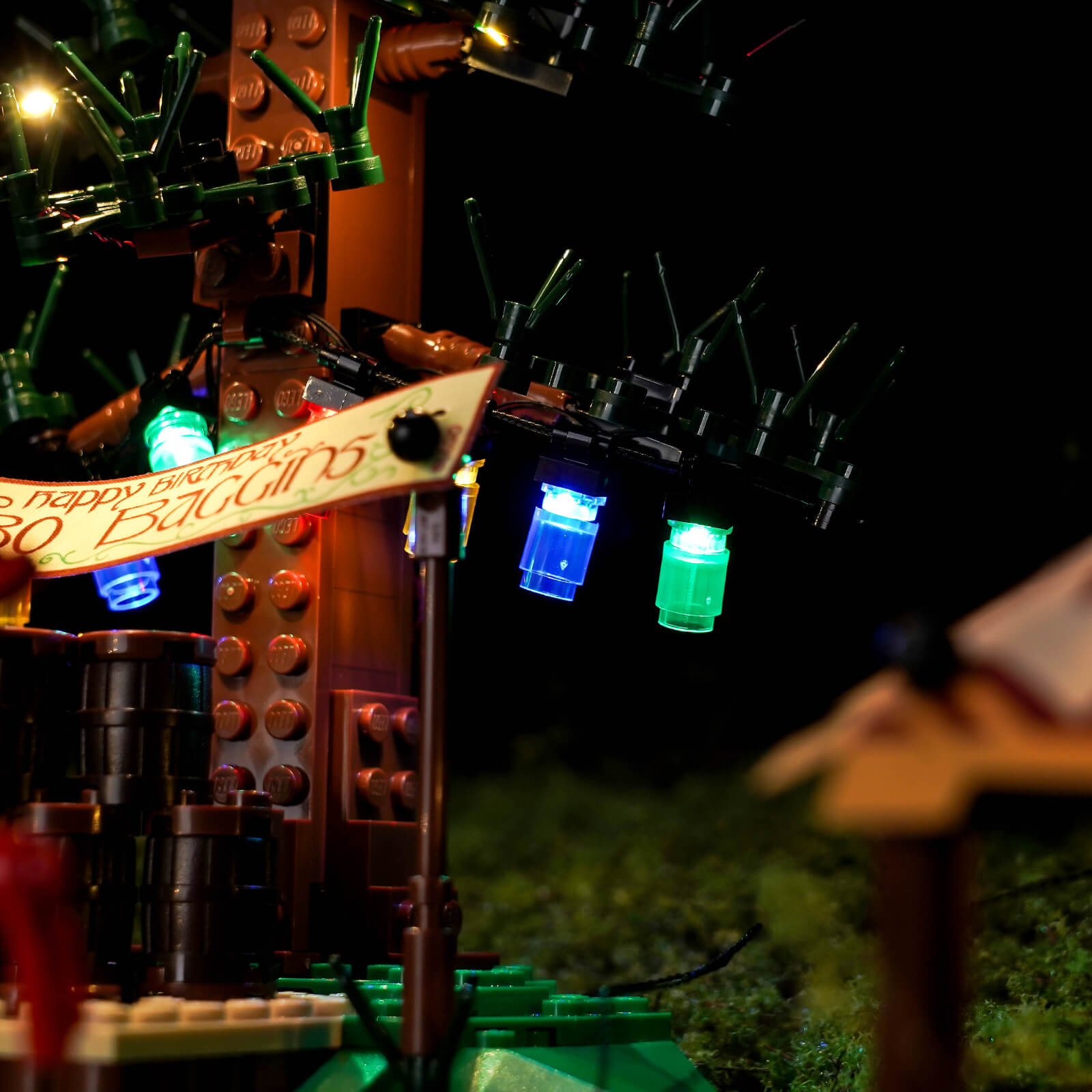 LED-Beleuchtungsset für LEGO® Der Herr der Ringe: Das Auenland (10354)