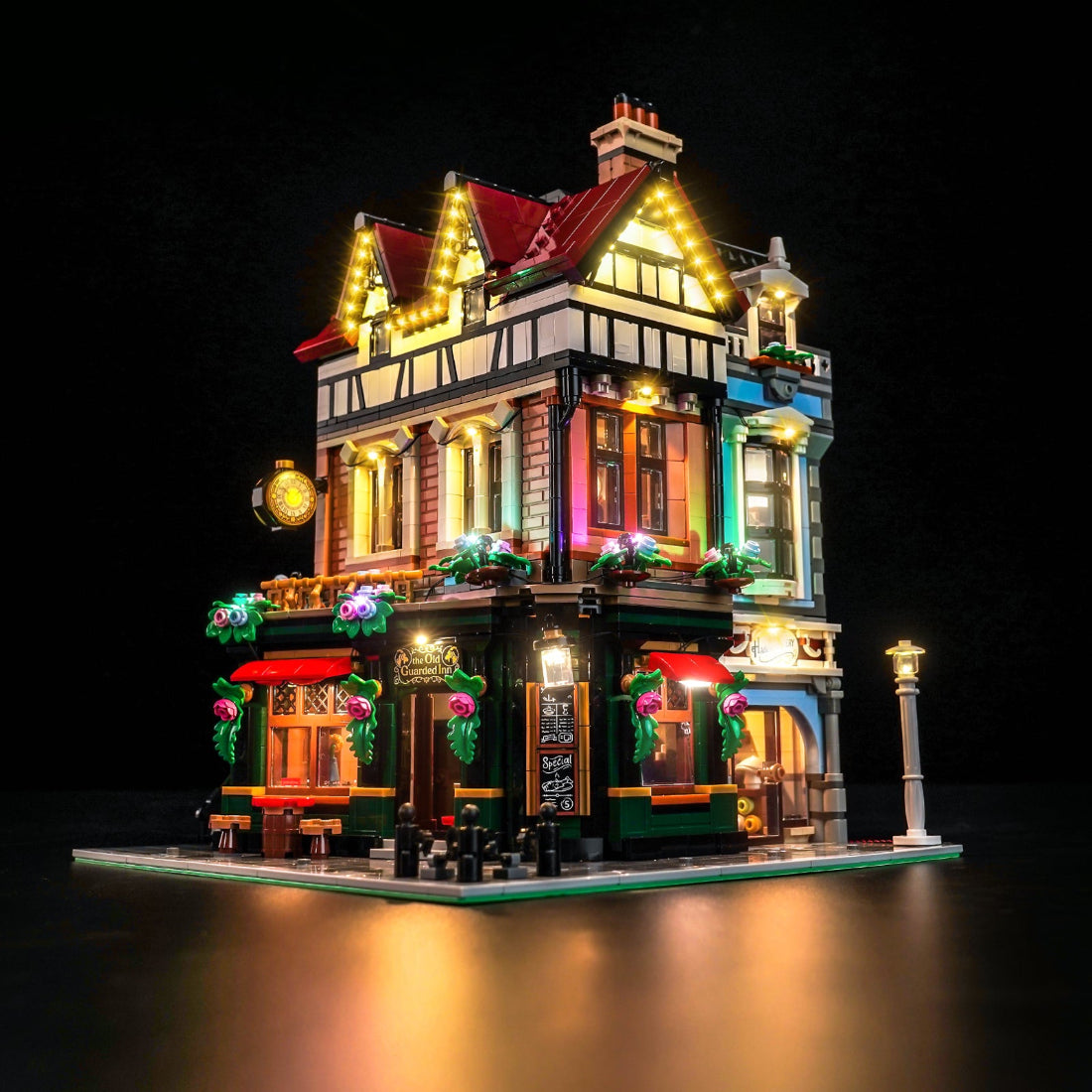 LED-beleuchtungsset für LEGO® Icons Tudor Corner 10350