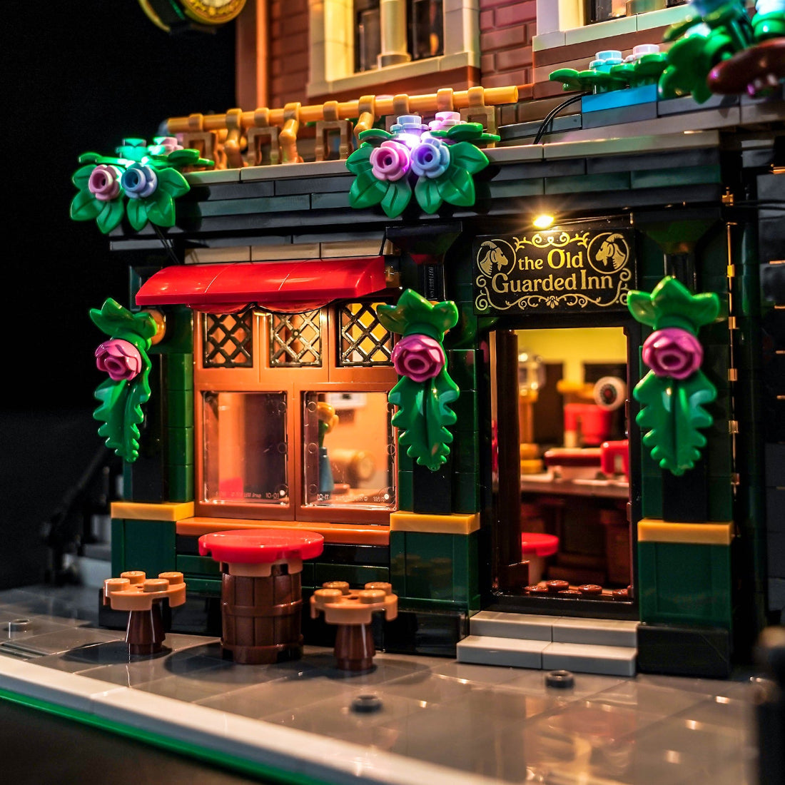 LED-beleuchtungsset für LEGO® Icons Tudor Corner 10350