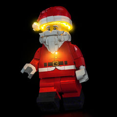 LED-beleuchtungsset für LEGO® Up-Scaled Santa Minifigure 40820