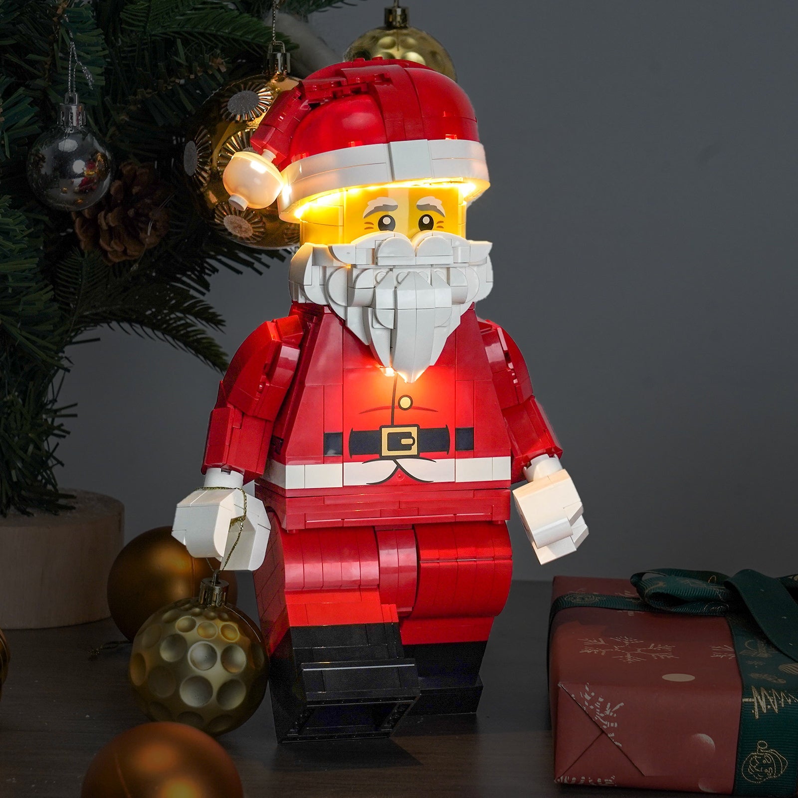LED-beleuchtungsset für LEGO® Up-Scaled Santa Minifigure 40820