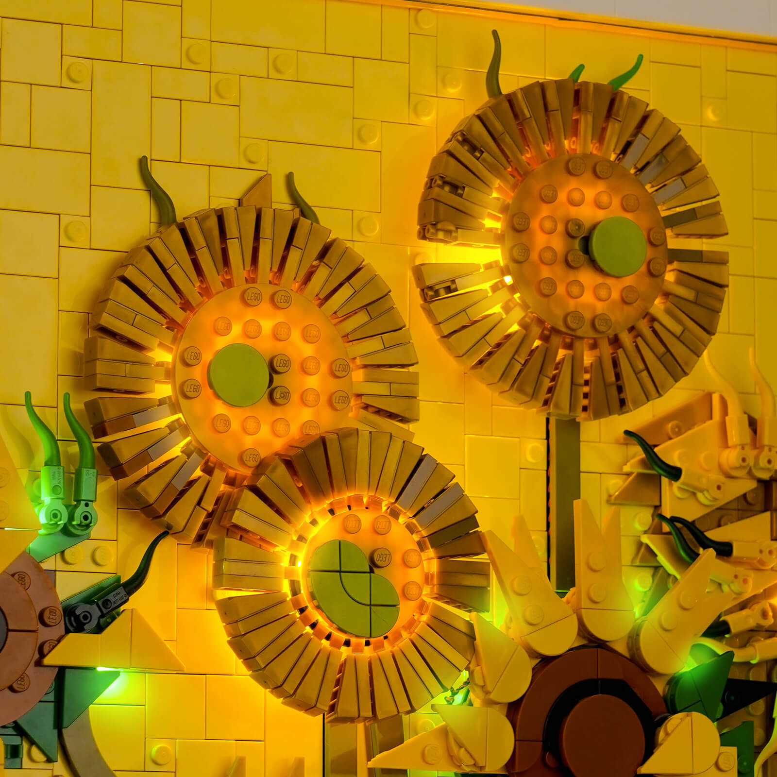 LED-beleuchtungsset für LEGO® Art Vincent van Gogh – Sunflowers 31215