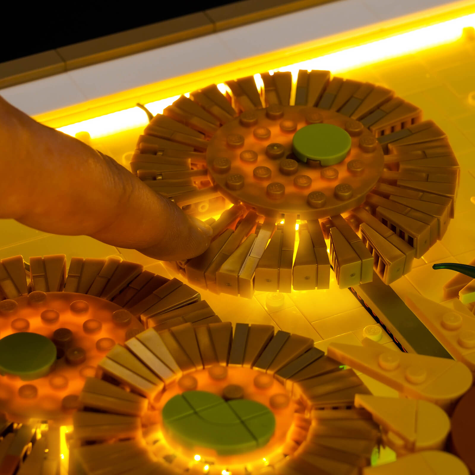 LED-beleuchtungsset für LEGO® Art Vincent van Gogh – Sunflowers 31215