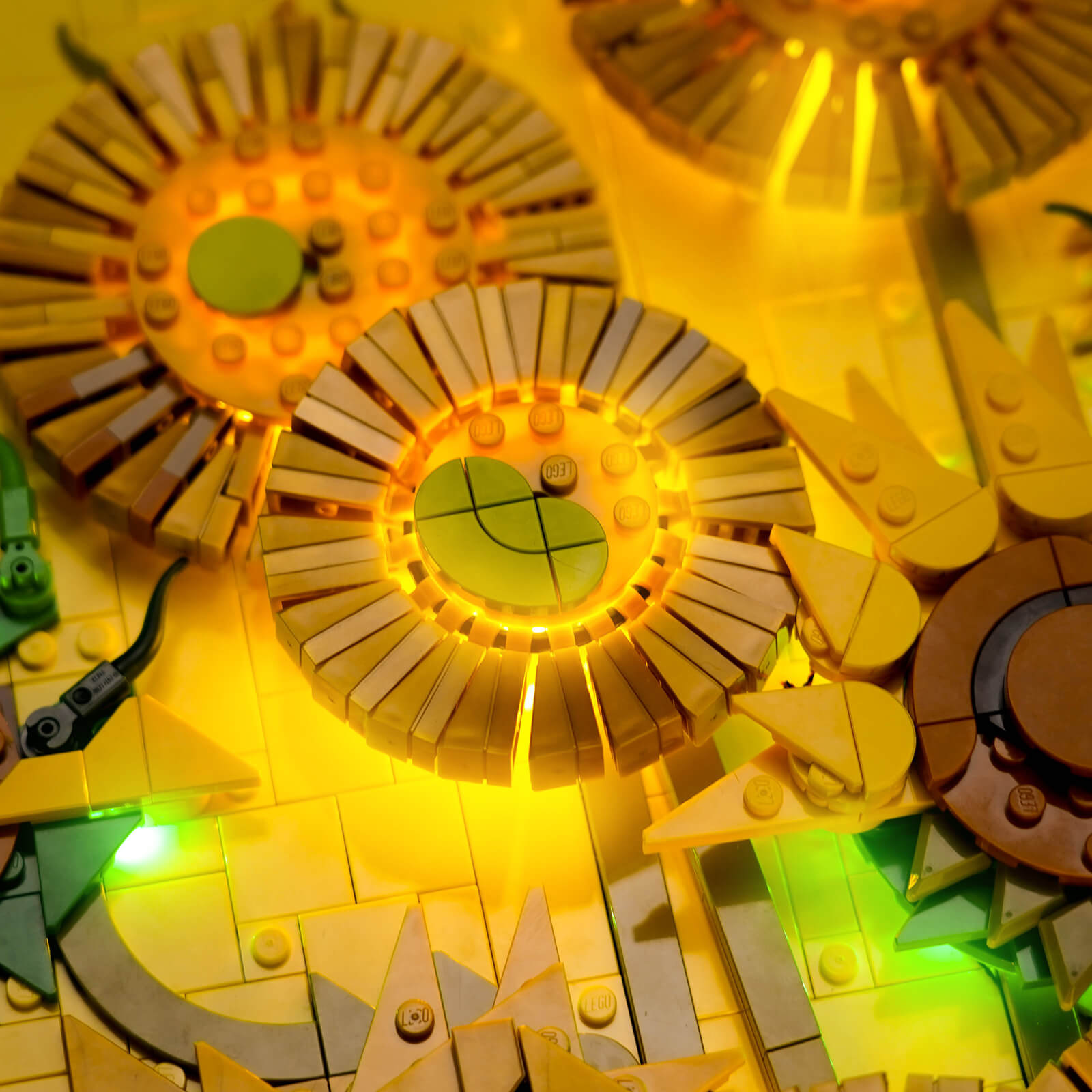 LED-beleuchtungsset für LEGO® Art Vincent van Gogh – Sunflowers 31215