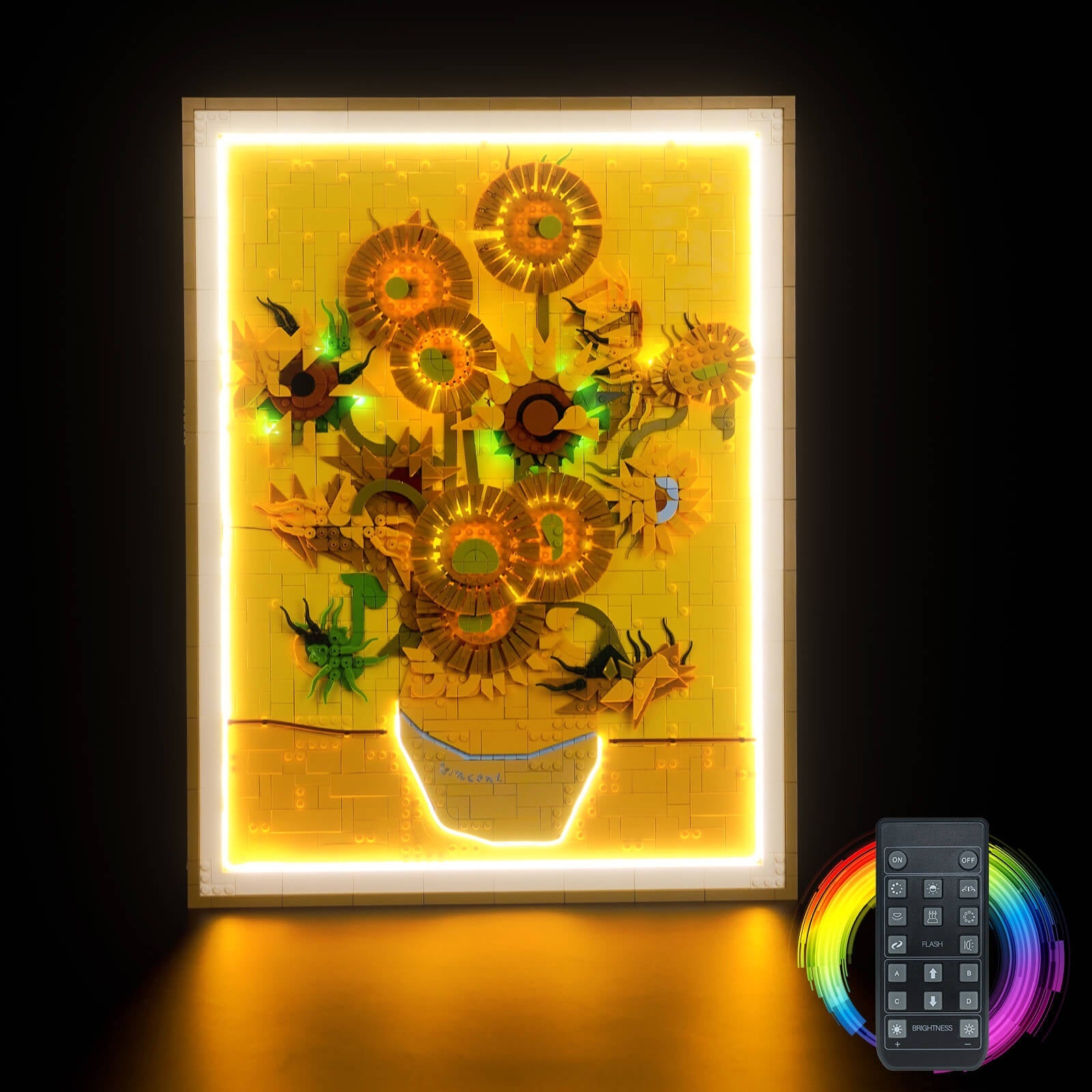 LED-beleuchtungsset für LEGO® Art Vincent van Gogh – Sunflowers 31215