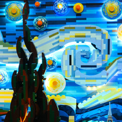 LED-Beleuchtungsset für LEGO® Ideas Vincent van Gogh – Sternennacht (21333)