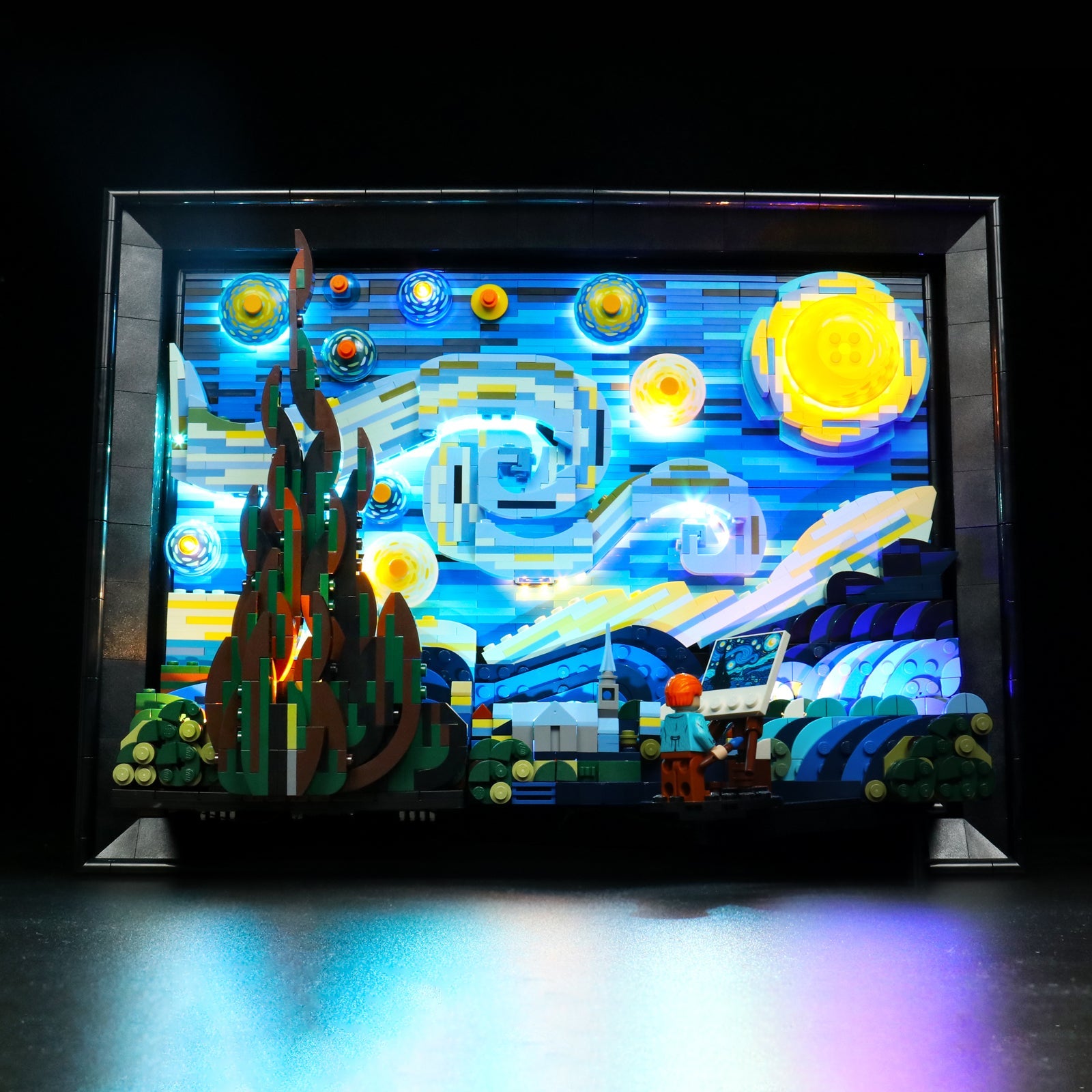 LED-Beleuchtungsset für LEGO® Ideas Vincent van Gogh – Sternennacht (21333)