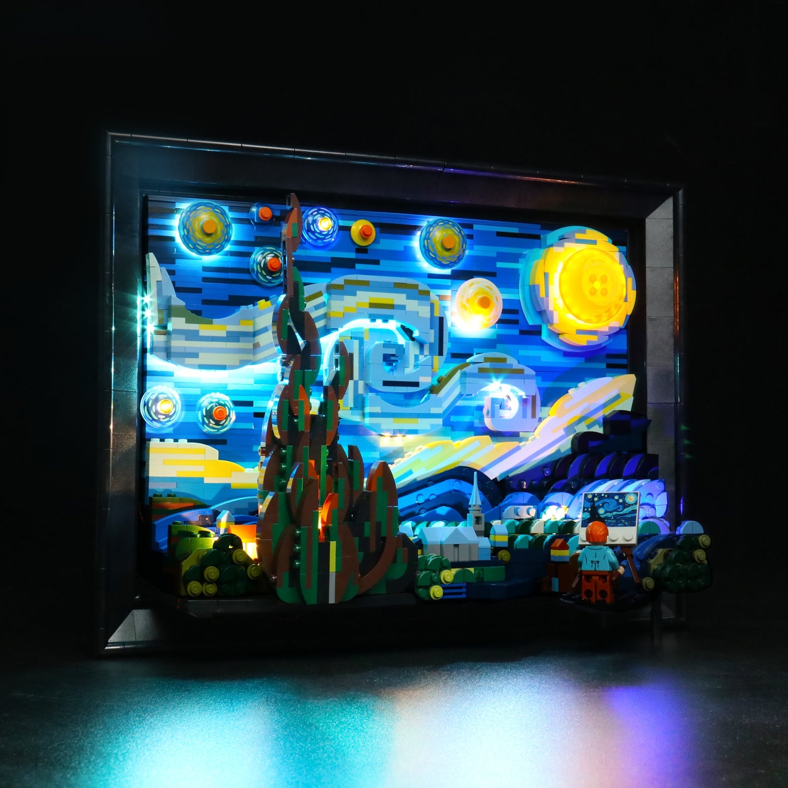 LED-Beleuchtungsset für LEGO® Ideas Vincent van Gogh – Sternennacht (21333)