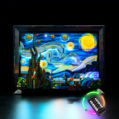 LED-Beleuchtungsset für LEGO® Ideas Vincent van Gogh – Sternennacht (21333)