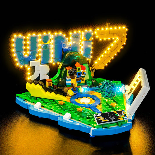 LED-Beleuchtungsset für LEGO® Editions Vini Jr. – Fußball-Highlights 43027 (Elite Edition)