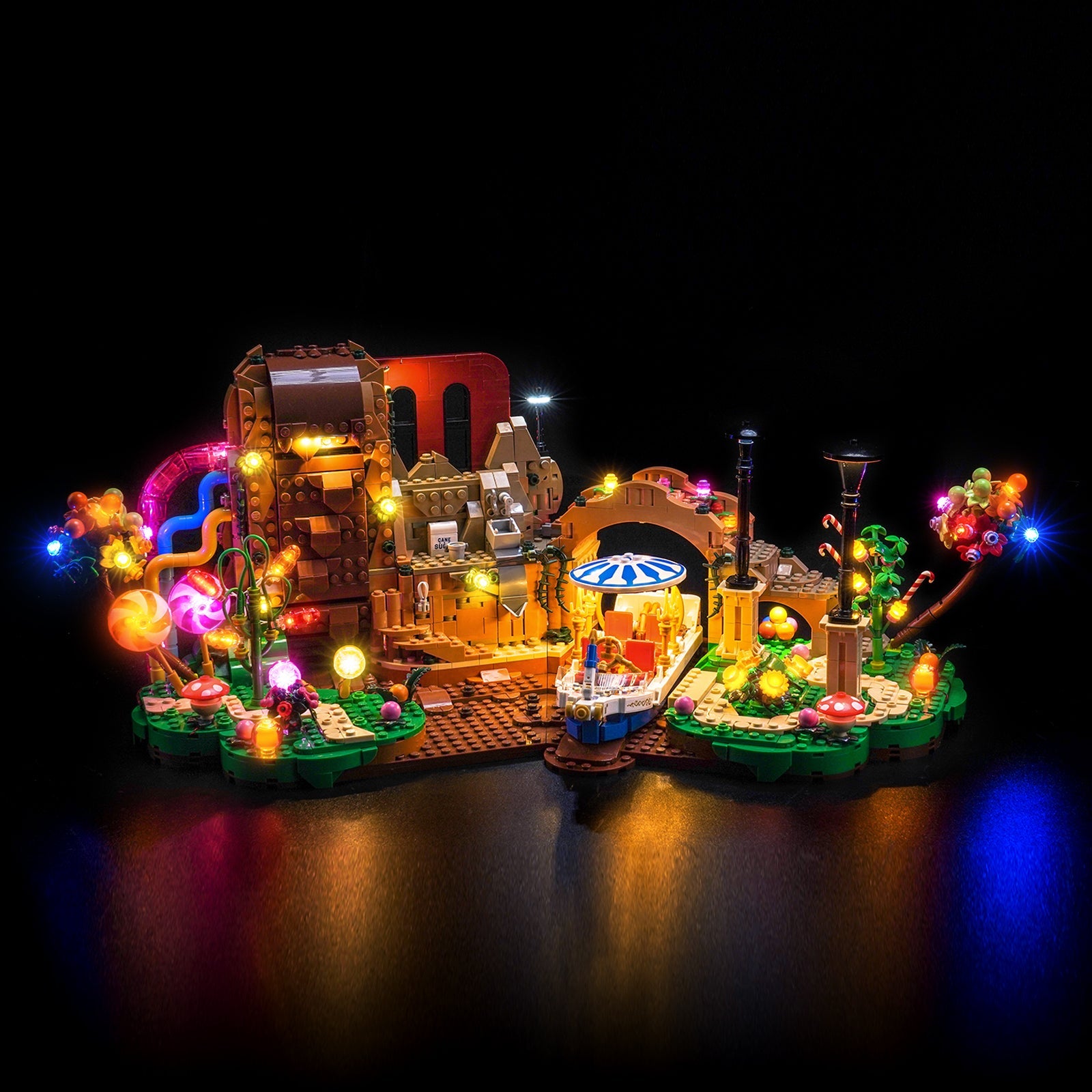 LED-beleuchtungsset für LEGO® Ideas Willy Wonka & the Chocolate Factory 21360