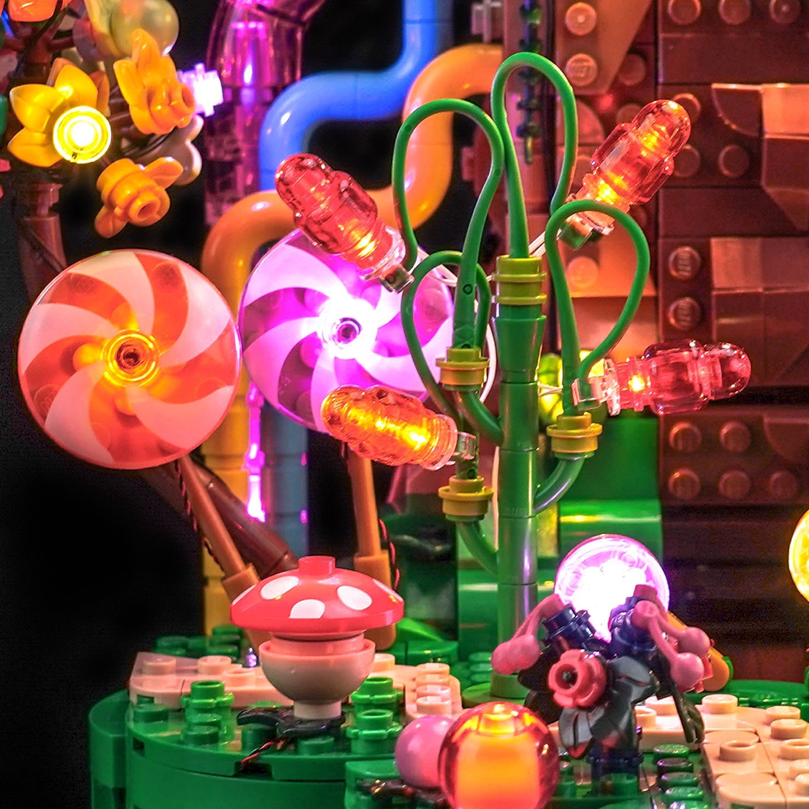 LED-beleuchtungsset für LEGO® Ideas Willy Wonka & the Chocolate Factory 21360