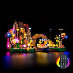 LED-beleuchtungsset für LEGO® Ideas Willy Wonka & the Chocolate Factory 21360