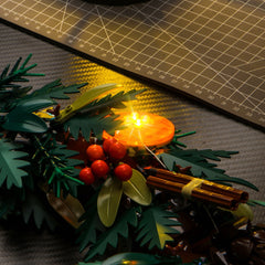 LED-beleuchtungsset für LEGO® Icons Wreath 10340