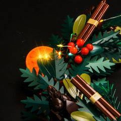 LED-beleuchtungsset für LEGO® Icons Wreath 10340