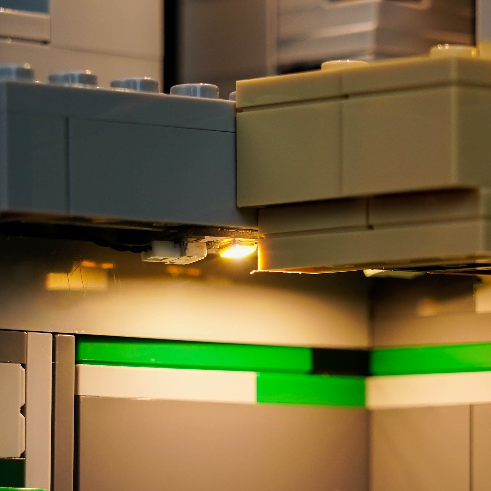 Set de Iluminación LED para LEGO® Minecraft El Mazmorra del Zombie – 21587 Versión con Control Remoto