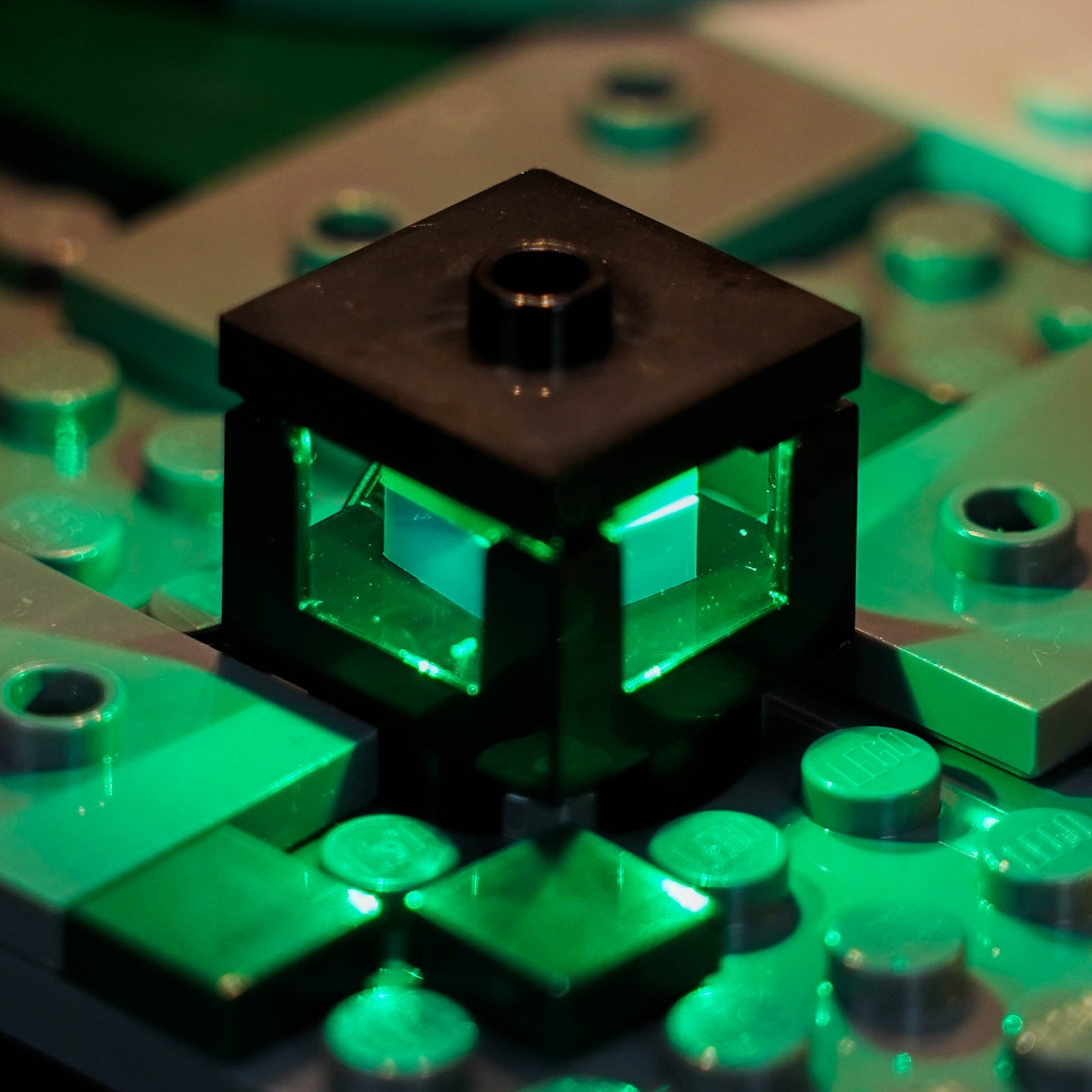 Set de Iluminación LED para LEGO® Minecraft El Mazmorra del Zombie – 21587 Versión con Control Remoto
