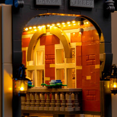 LED-beleuchtungsset für LEGO® Icons Sherlock Holmes: Book Nook 10351 Warmlicht-Version