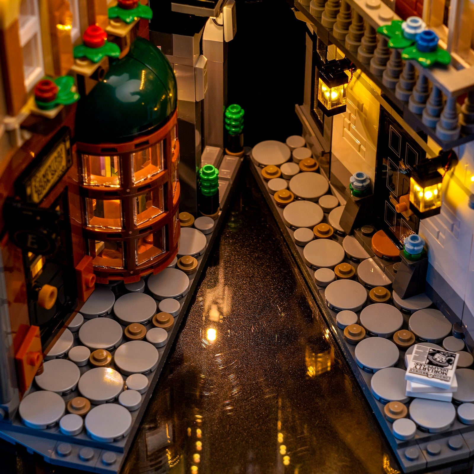 LED-beleuchtungsset für LEGO® Icons Sherlock Holmes: Book Nook 10351 Warmlicht-Version