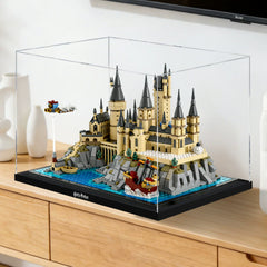 Staubdichte HD-Acryl-Vitrine mit UV-Schutz für LEGO Harry Potter 76419 Schloss Hogwarts