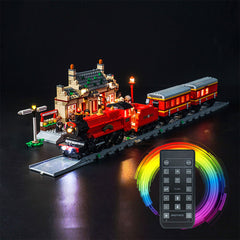 LED-Beleuchtungsset für LEGO® Harry Potter™ Hogwarts Express™ & Bahnhof Hogsmeade™ 76423 Fernbedienungs-Version
