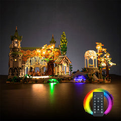 LED-beleuchtungsset für LEGO® The Lord Of The Rings: Rivendell 10316 Warmlicht-Version