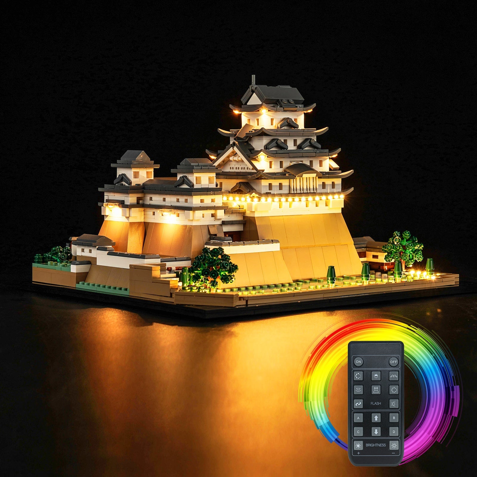 LED-beleuchtungsset für LEGO® Himeji Castle 21060