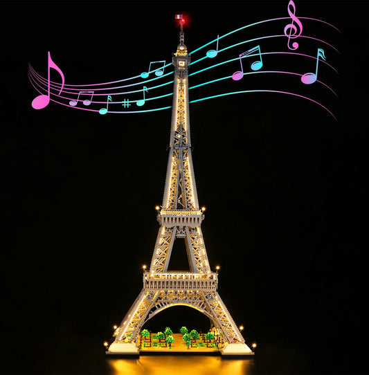 LED-beleuchtungsset für LEGO® Eiffel Tower 10307