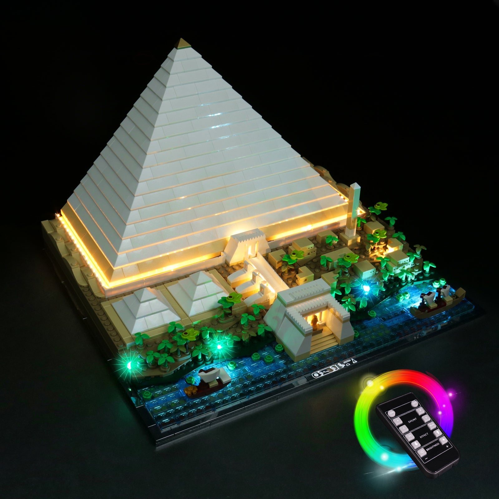 LED-beleuchtungsset für LEGO® The Great Pyramid of Giza 21058