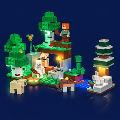 LED-Beleuchtungsset für LEGO® Minecraft Das erste Nacht-Abenteuer 21593 (Elite Edition)